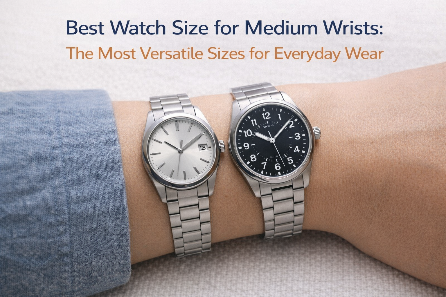 Best Watch Size for Medium Wrists: The Most Versatile Sizes for Everyday Wear