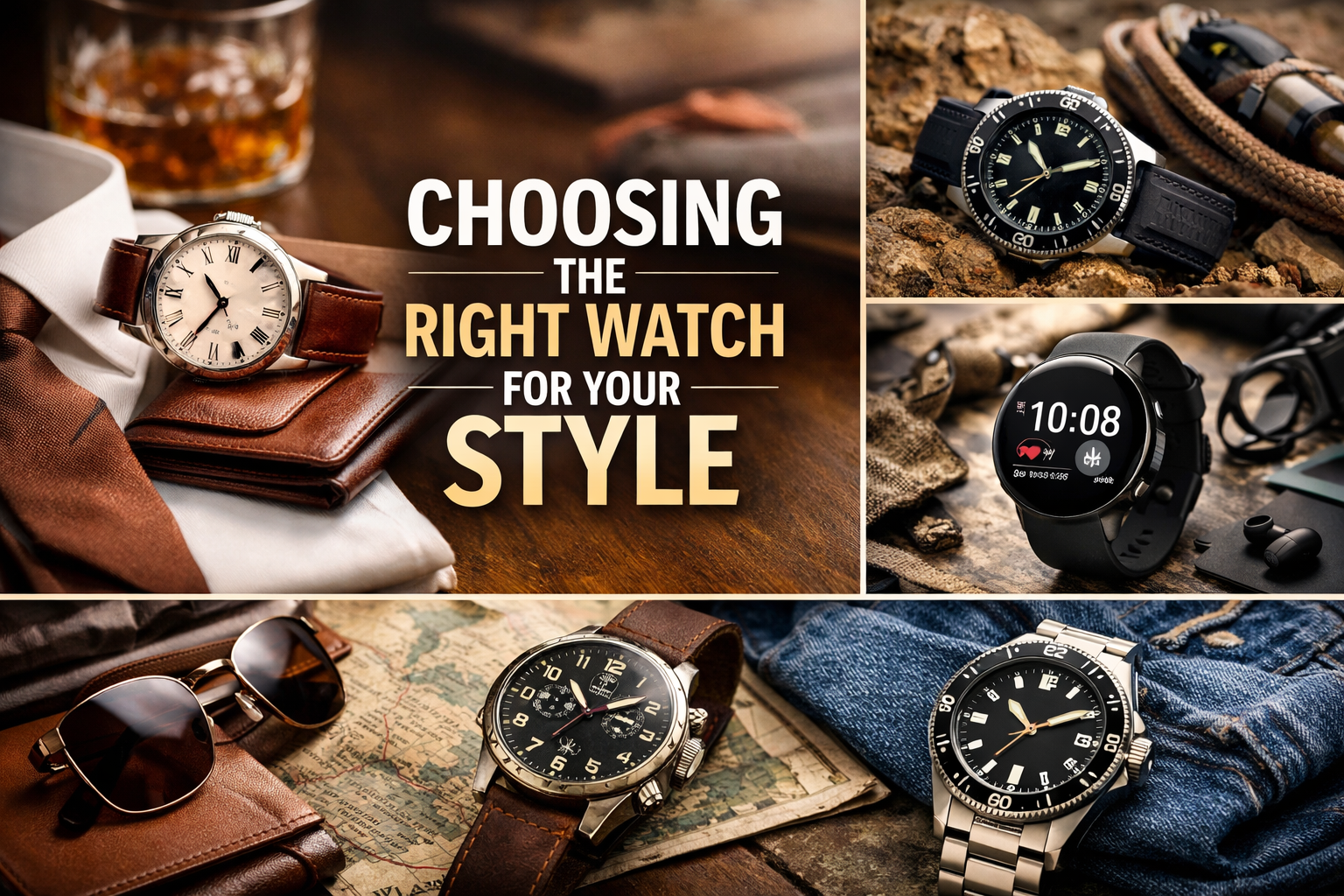 How to Choose the Right Watch for Your Style: A Complete Buyer’s Guide