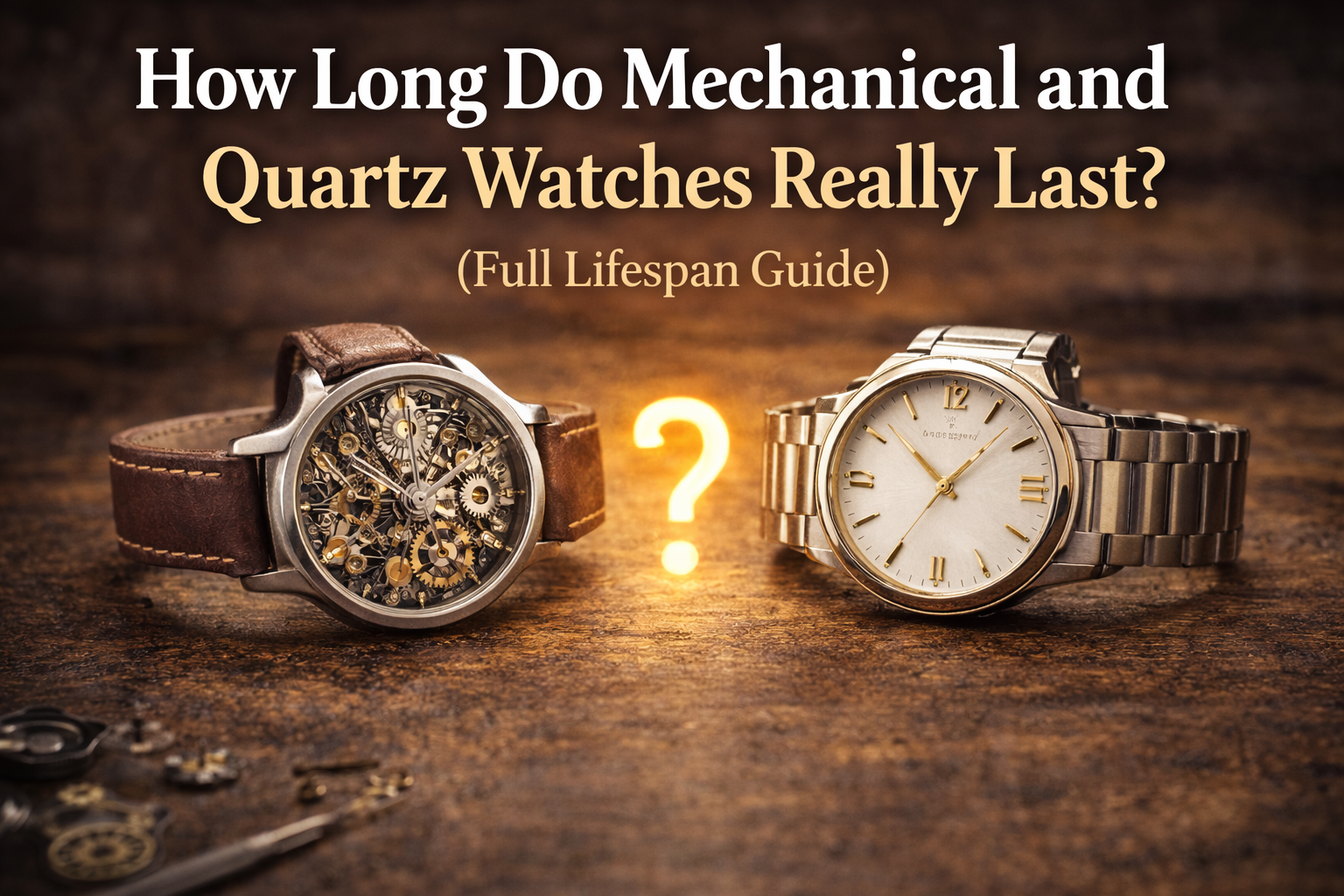 How Long Do Mechanical and Quartz Watches Really Last? 