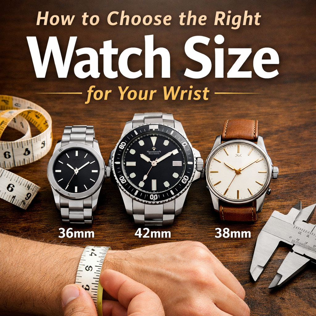 How to Choose the Right Watch Size for Your Wrist