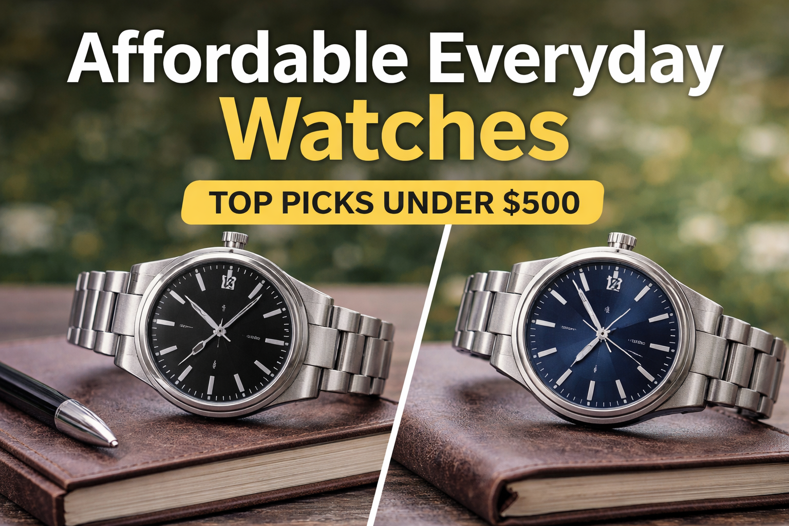 How to Choose the Perfect Everyday Watch for Men: The Ultimate Guide