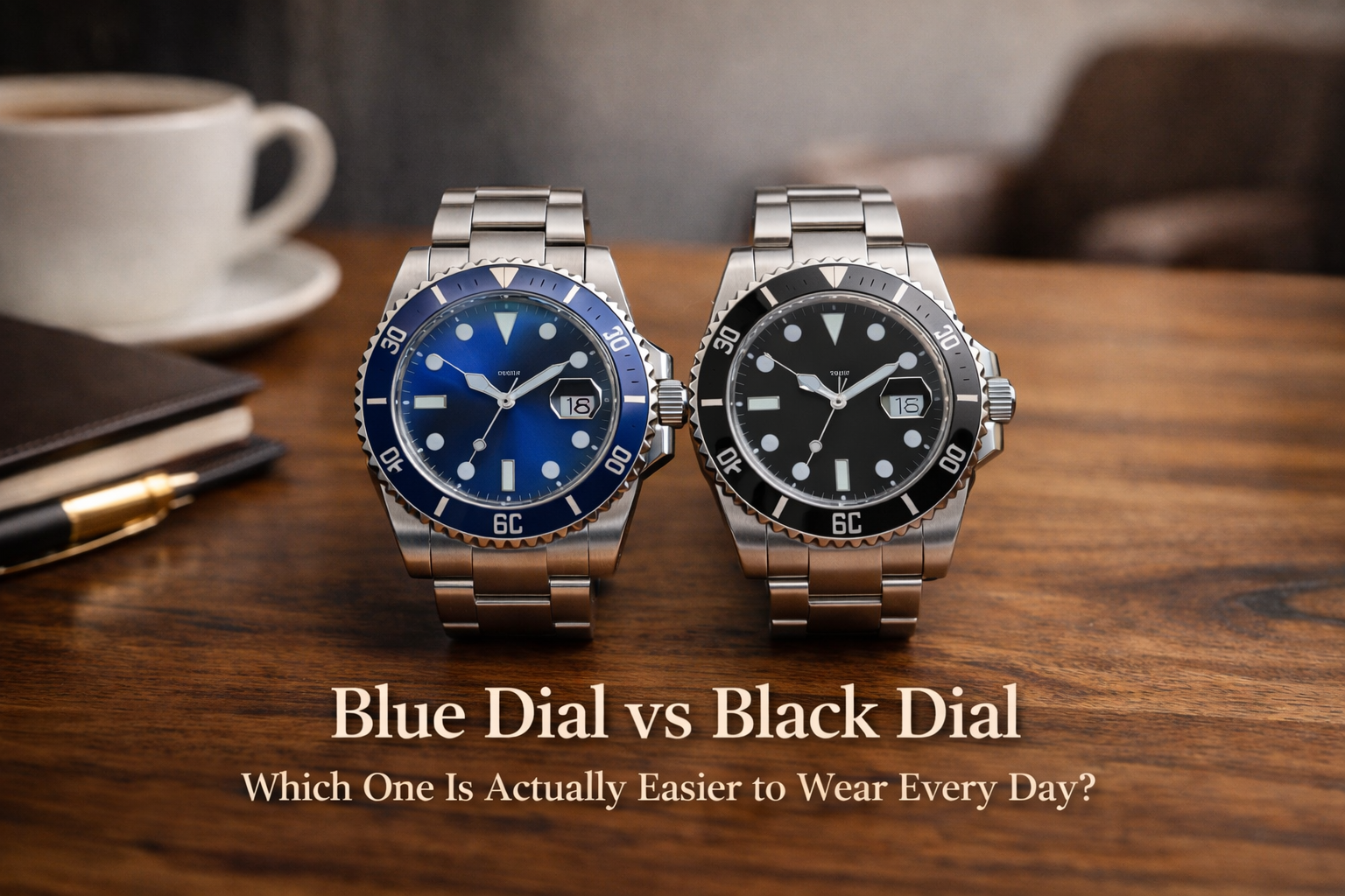Blue Dial vs Black Dial: Which One Is Actually Easier to Wear Every Day?