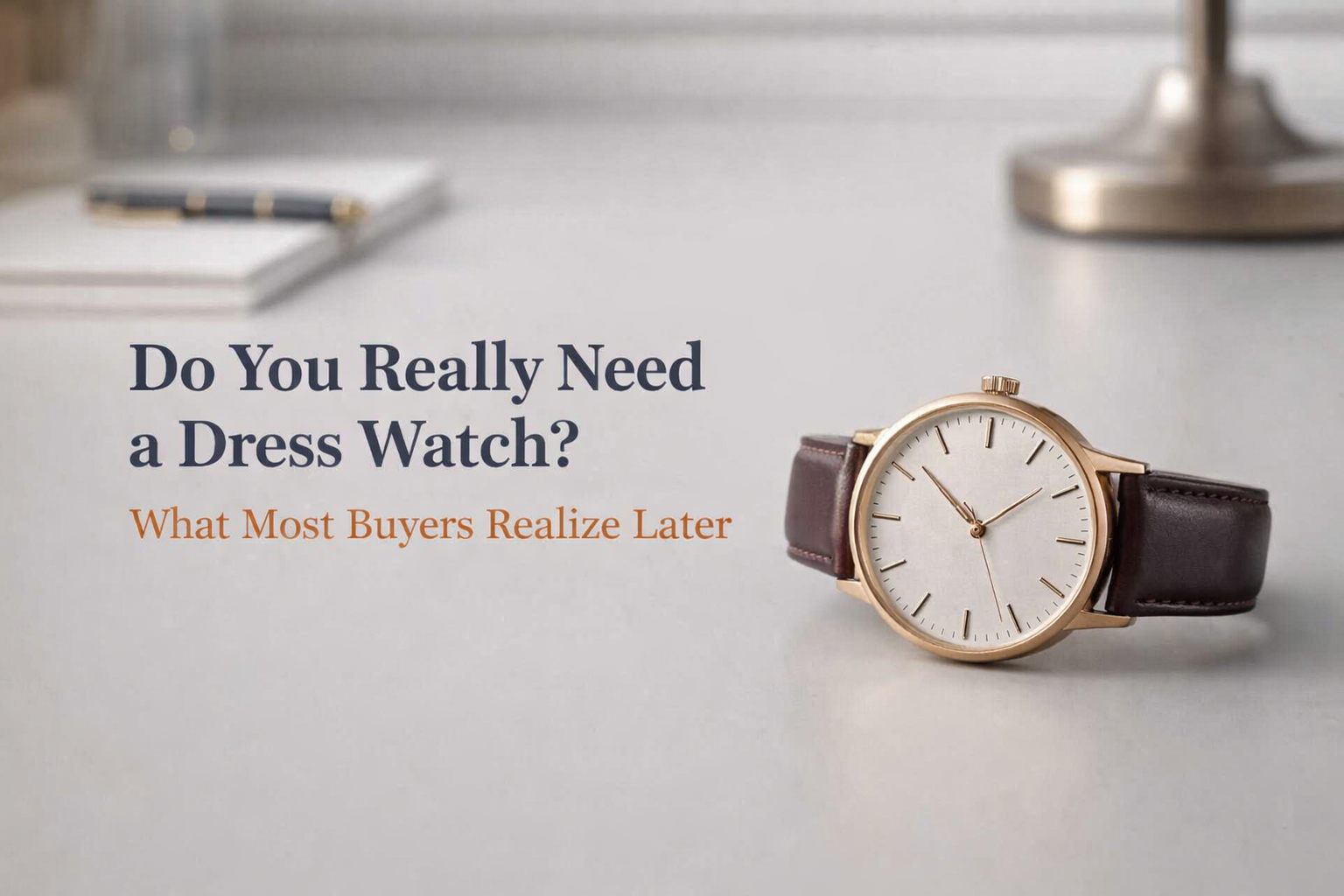 Do You Really Need a Dress Watch? What Most Buyers Realize Later