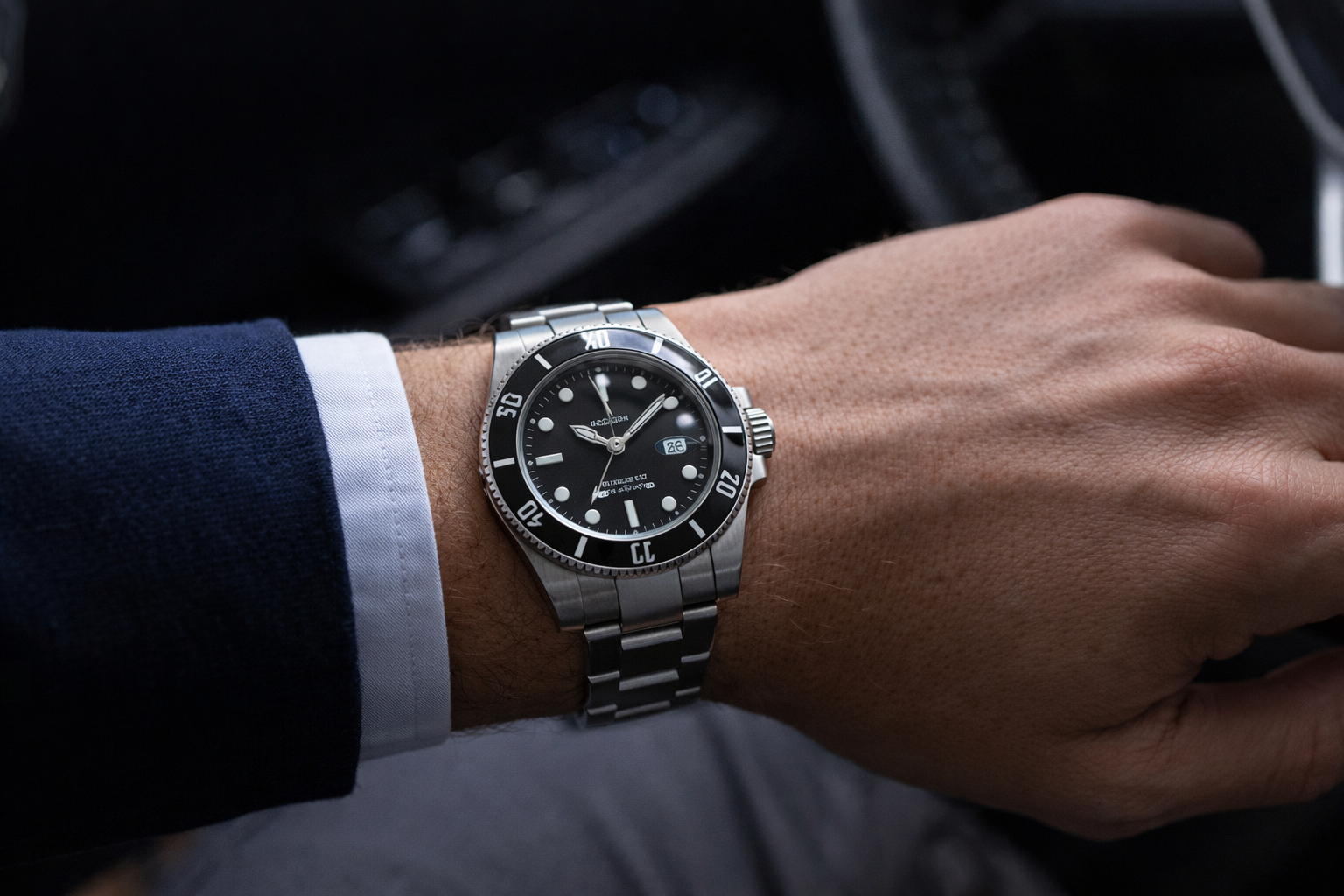 Replica watch case balance and wrist fit during daily wear