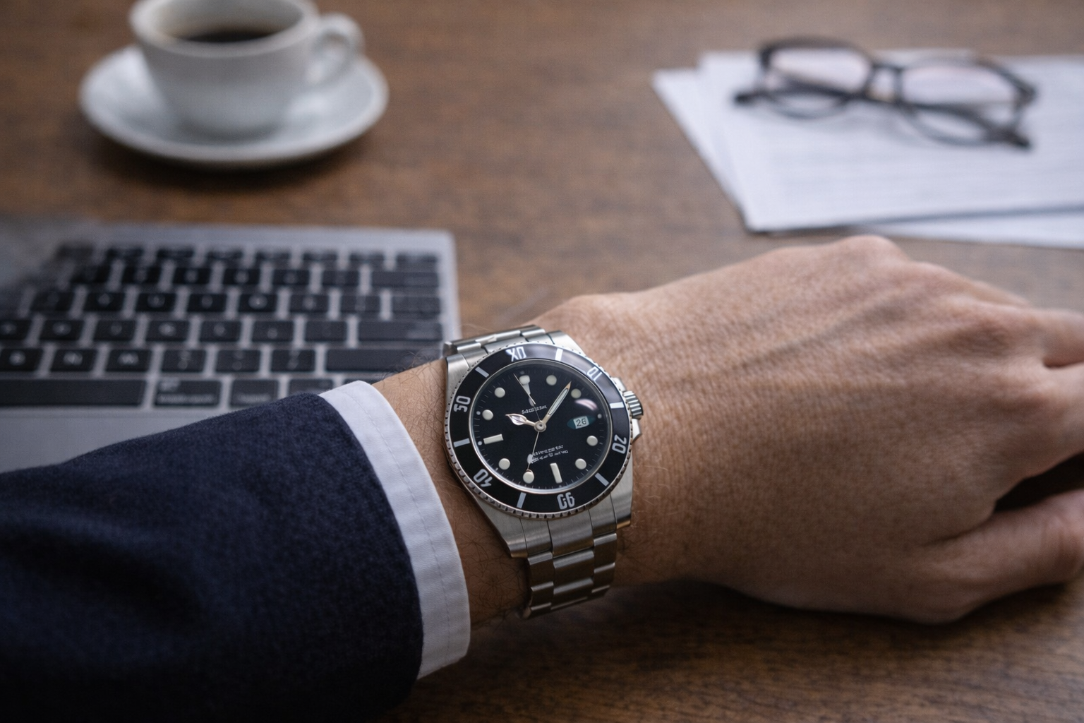 Watch comparison in meeting room elevator and dinner indoor scenarios