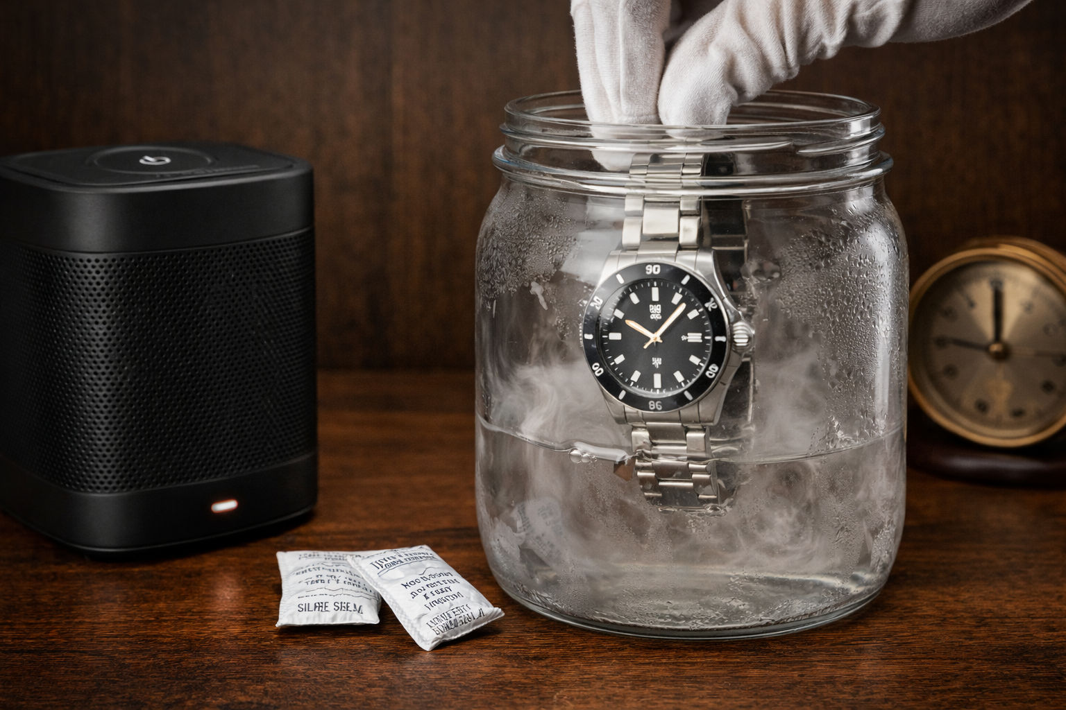 Why humidity can damage watches &ndash; example of improper watch storage