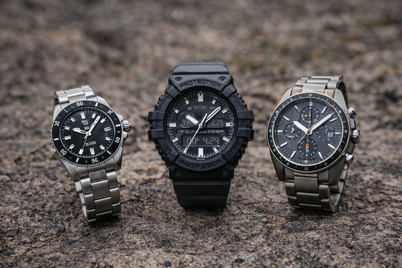 Comparison of durable watches suitable for outdoor and long-term everyday use