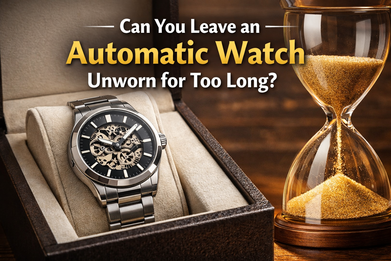 automatic watch power reserve and why automatic watches stop when not worn