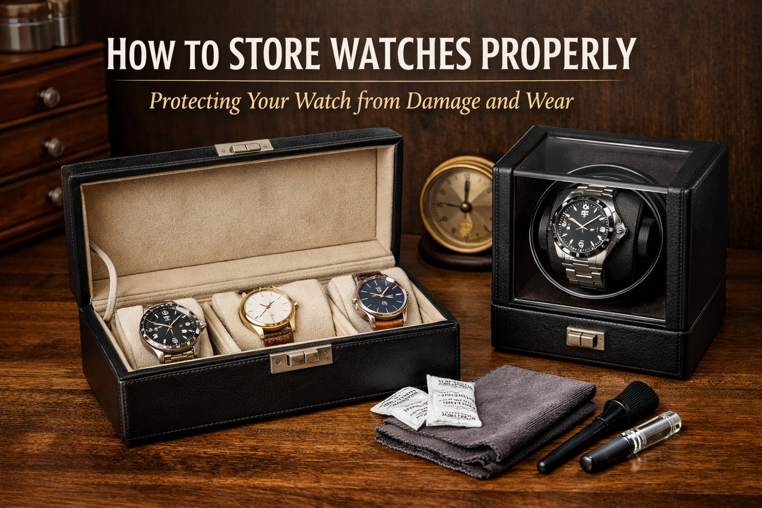 How to store watches properly &ndash; complete watch storage and maintenance guide
