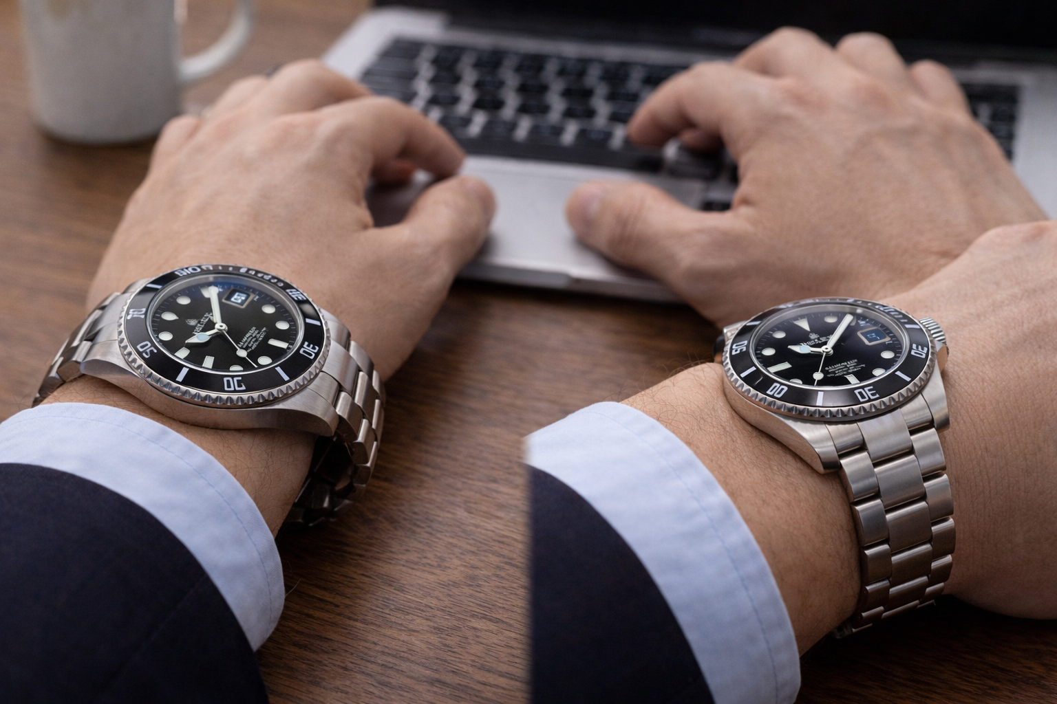 Watch bracelet movement comparison showing refined wear feel during daily use